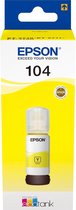 Epson 104 EcoTank - Inktfles / Geel