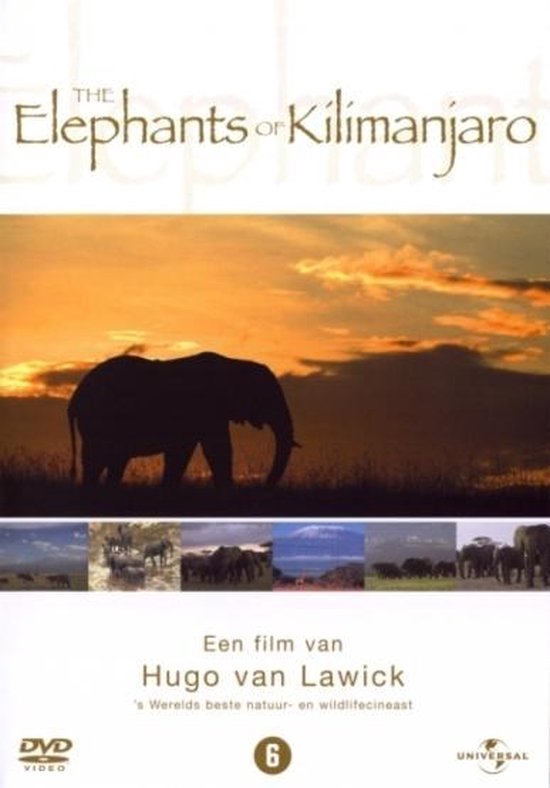 Cover van de film 'Hugo van Lawick: Wildlife Collection - Elephants Of Kilimanjaro'