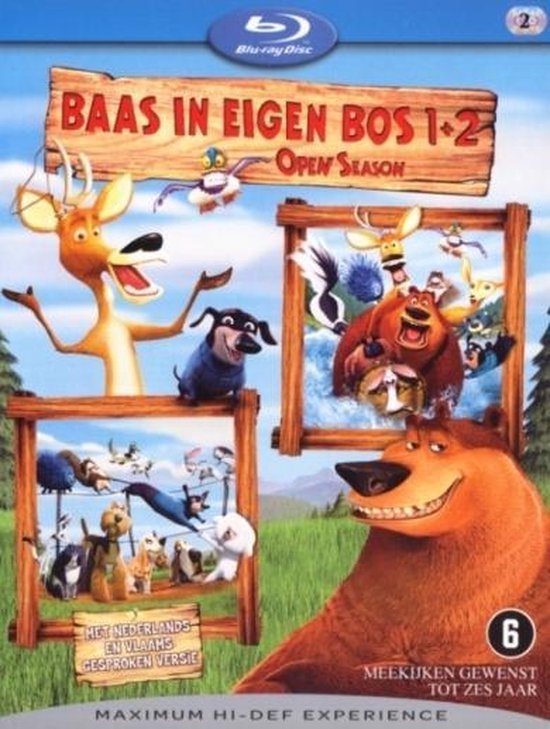 Baas In Eigen Bos 1 2 Open Season Blu ray Dvd s Bol