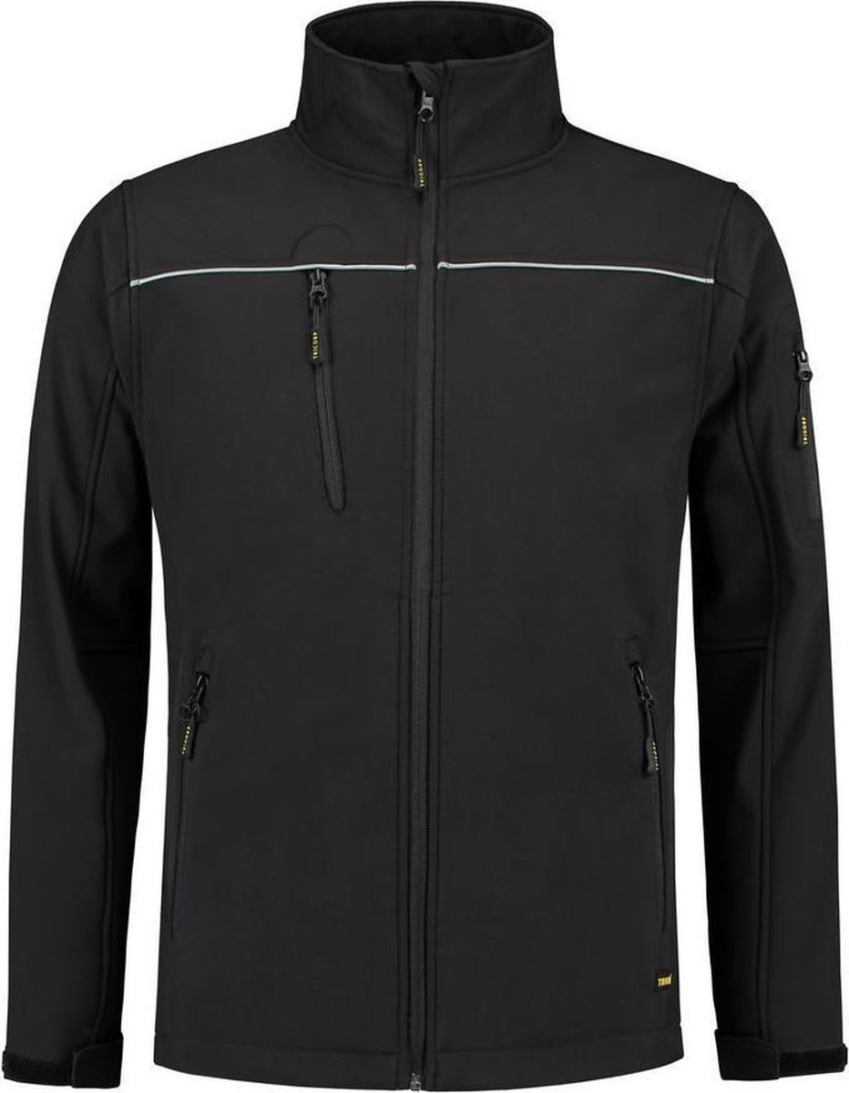 Tricorp Softshell Luxe Kids 402016 - Zwart - Maat 164