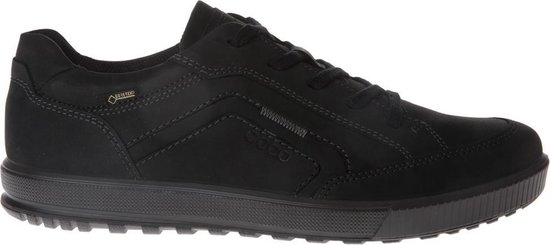 ECCO - 534294 - lage sneaker - heren - zwart - Maat 42 | bol.com