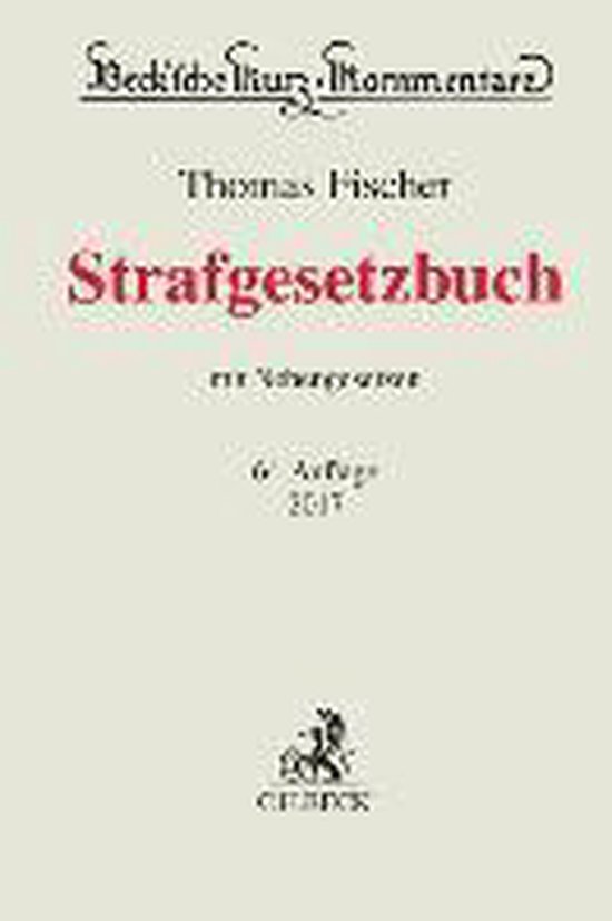 Strafgesetzbuch - cover
