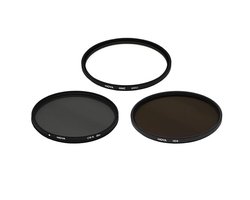 Kit filtre numérique Hoya II 52 mm Pol-Circ. / NDX8 / HMC UV (C)