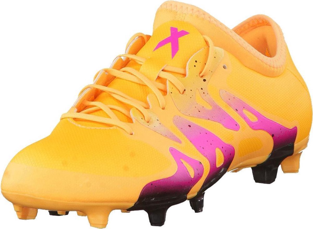 Adidas NEMEZIZ 19.4 Gras / Kunstgras Voetbalschoenen (FxG) Kids Oranje Rood  Zwart - Schoenen.nl