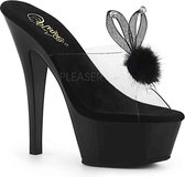 Pleaser Sandaal met enkelband, Paaldans schoenen -36 Shoes- FLAMINGO-874 Paaldans schoenen Rood