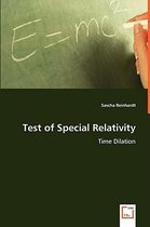 Test of Special Relativity - Time Dilation