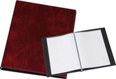 Rillstab Showmap A5 Original BORDEAUX met 10 tassen