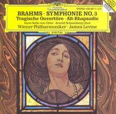 Brahms: Symphonie No. 3; Tragische Ouverture; Alt-Rhapsodie