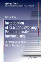 Springer Theses - Investigation of Reactions Involving Pentacoordinate Intermediates