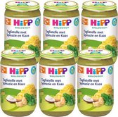 HiPP Bio mlt. 12 - (Vegetarisch) Tagliatelle met Spinazie en Kaas - 6 stuks 250gr