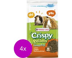 Versele-Laga Crispy Pellets Cavia - Caviavoer - 4 x 2 kg