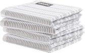 DDDDD vaatdoek Classic Clean neutral light grey (30 x 30 cm) per 4 stuks