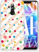 Huawei Mate 20 Lite TPU Hoesje Design Dots