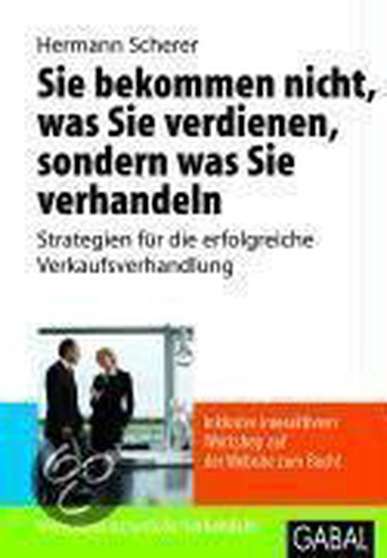 Scherer, H: Sie bekommen nicht, was Sie verdienen - cover