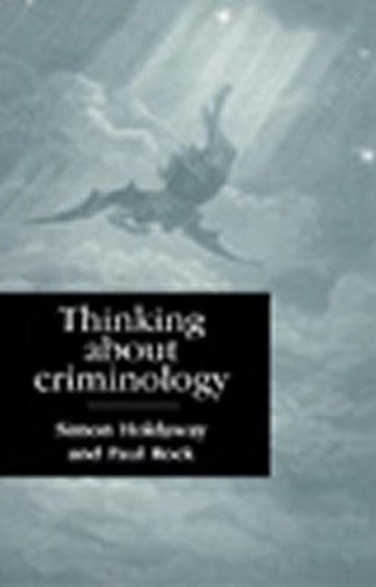 Thinking About Criminology - cover
