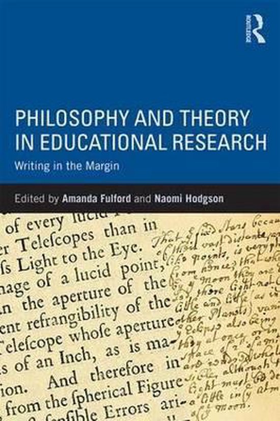 Philosophy & Theory In Educational Resea - cover