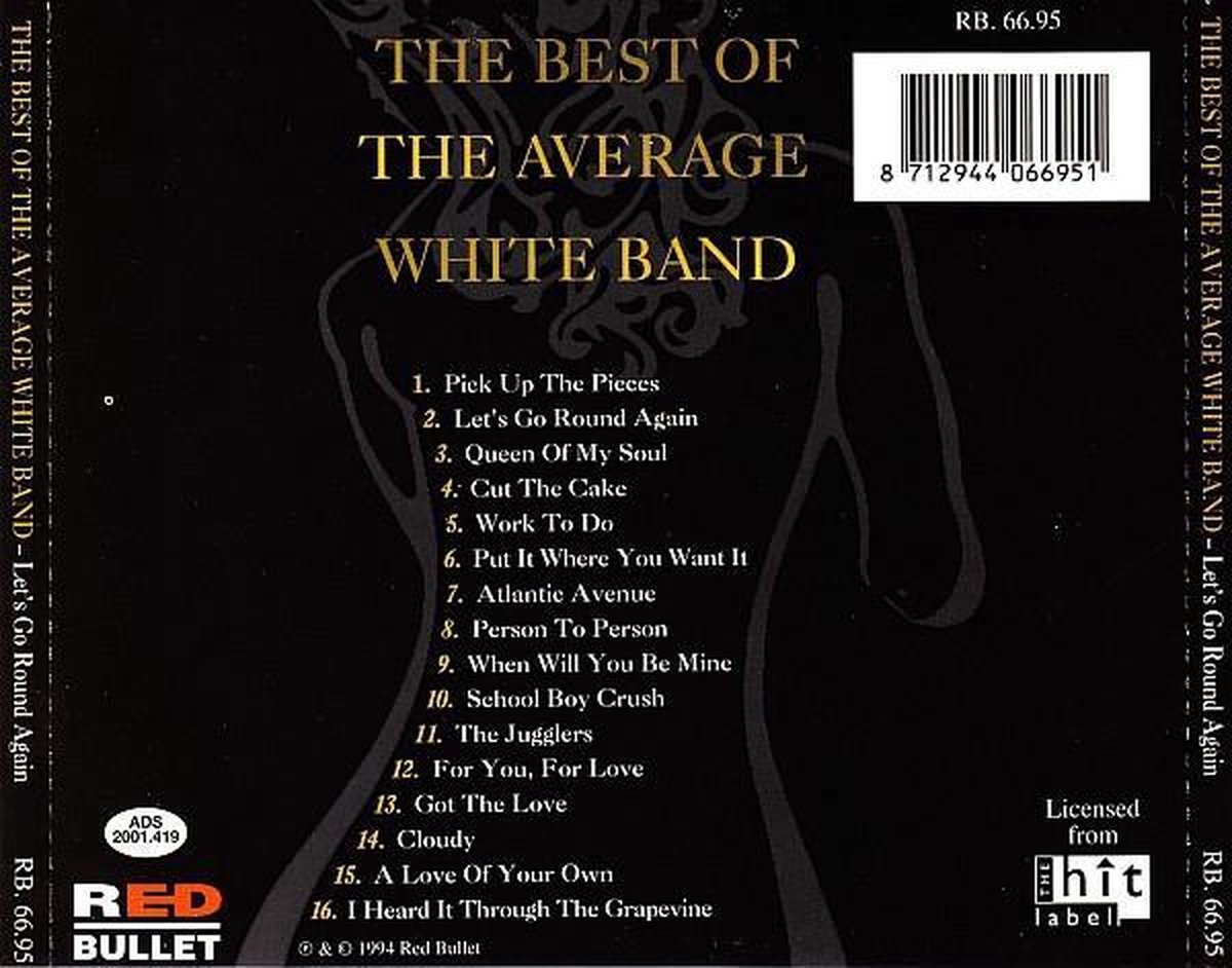 The Average White Band The best of Let's go round again, The