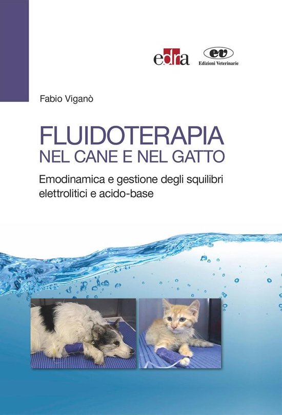 Fluidoterapia nel cane e nel gatto - cover