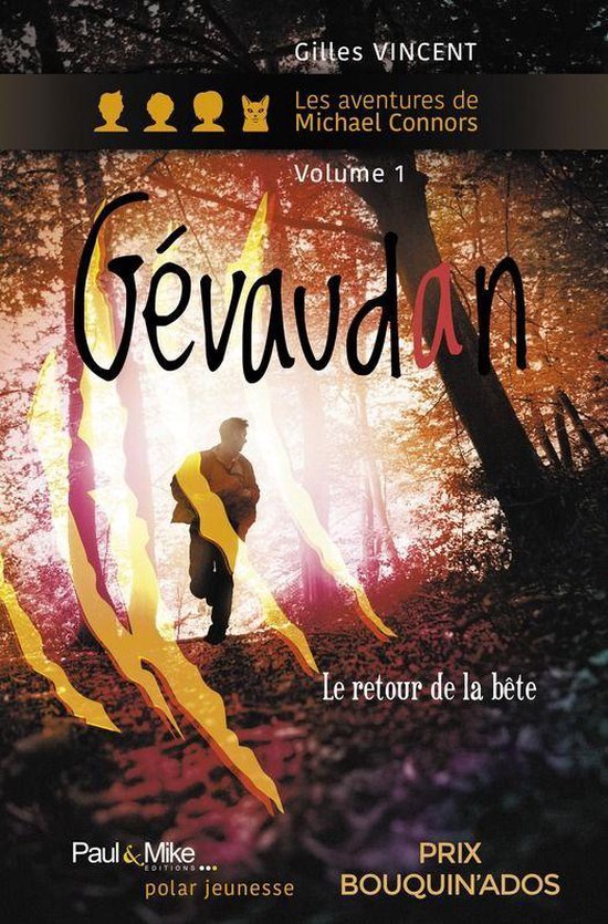 Romans Jeunesse - Gévaudan, le retour de la Bête - cover
