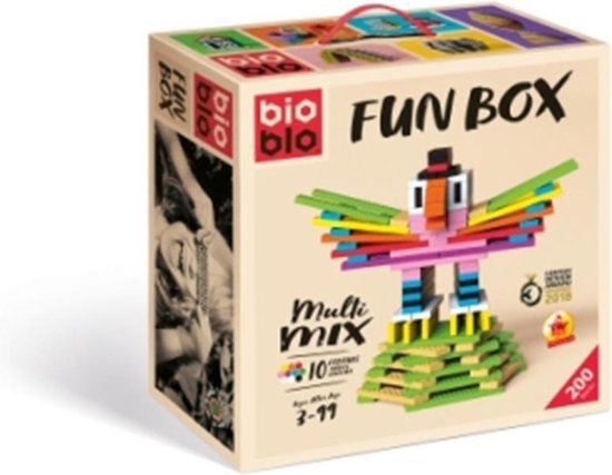 Bioblo FUN box multi mix - 200 delen | bol