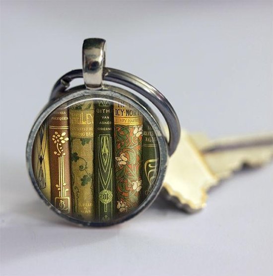 merknaam Tentakel Vervagen Boeken sleutelhanger accessoires voor boeken liefhebbers een geschenk  altijd een... | bol.com