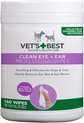Vets best clean ear / eye wipes hond - Default Title
