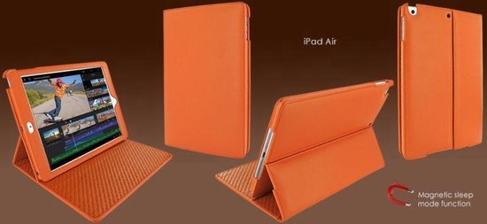 Piel Frama Cinema iPad Air Orange
