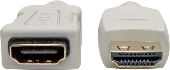 Tripp Lite P569-010-2B-MF, 3,05 m, HDMI Type A (Standard), HDMI Type A (Standard), 3840 x 2160 pixels, Compatibilité 3D, Beige, Noir