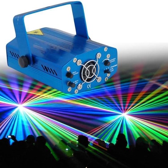 Mini Laser Stage Lighting (Rood+Groen) Projector