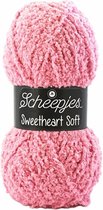 Scheepjes Sweetheart Soft 09 Roze PAK MET 10 BOLLEN a 100 GRAM. KL.NUM. 8120.