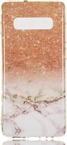Samsung Galaxy S10 Plus Hoesje - Marmer Design TPU