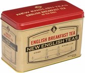 New English Teas Heritage Range Retro Tower Bridge Tin 40 Teabags English Breakfast (RS21)
