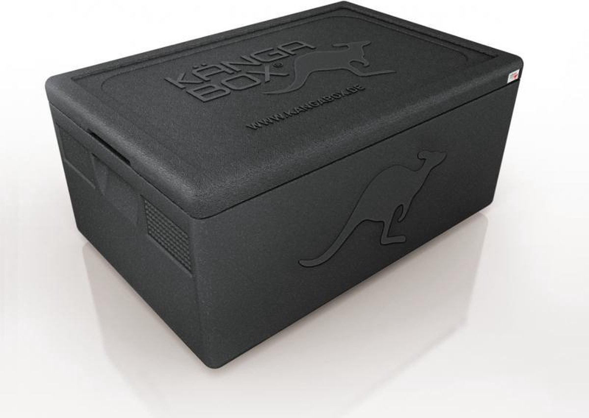 Kängabox Expert GN 1/1 Thermobox - Koelbox - 39 Liter - 600 x 400 x 280 mm - Zwart