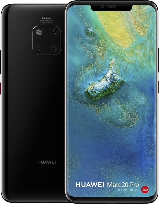 Huawei Mate 20 Pro - 128GB - Zwart | bol.com