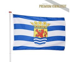 Zeeuwse Vlag Zeeland 100x150cm - Kwaliteitsvlag - Geschikt voor buiten