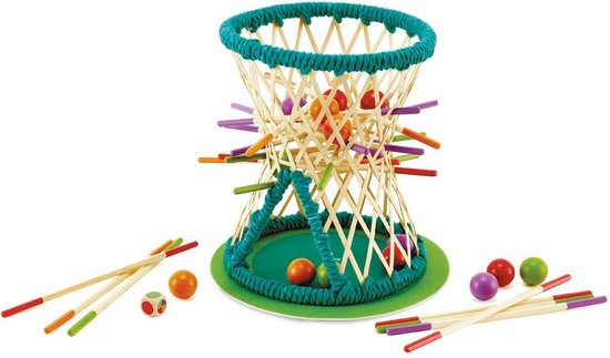 Hape - spel - behendigheid - bamboe - pallina