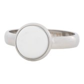iXXXi Jewelry - Vulring - 1 White stone - Zilverkleurig -  4mm - maat 17