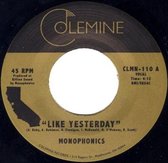 Monophonics - Like Yesterday (7" Vinyl Single)