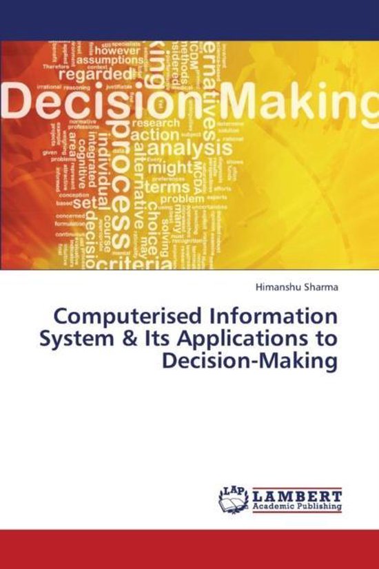 Computerised Information System & Its Applications to Decisi ... - cover