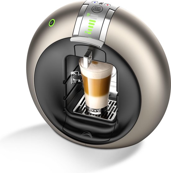 Sta op Bij elkaar passen operator NESCAFÉ Dolce Gusto Circolo Automatische Koffie Machine Titanium door Krups  | bol.com