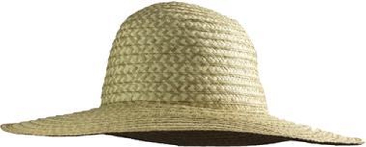 Bohemian Fairtrade Zomerhoed Pinto Maat 56 - Wit