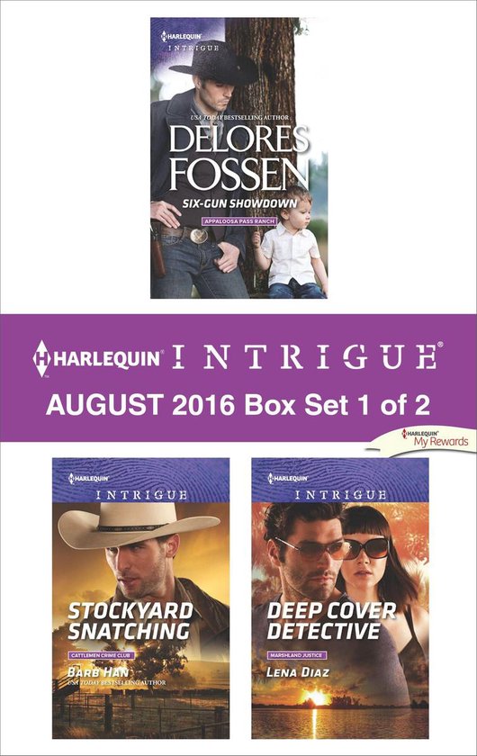 Harlequin Intrigue August 2016 - Box Set 1 of 2 - cover
