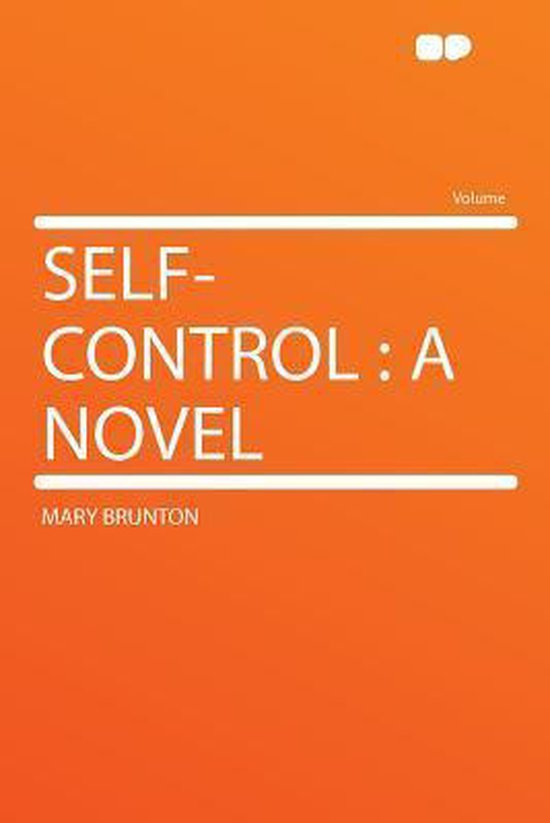 Selfcontrol, Brunton, Mary 9781290419635 Boeken