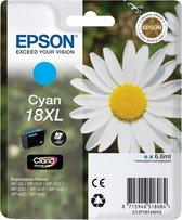 Epson 18XL (T1812) - Inktcartridge / Cyaan / Hoge Capaciteit