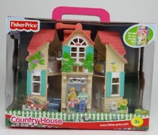 MAISON FERME FISHER Price Play Family House 71737 Vintage