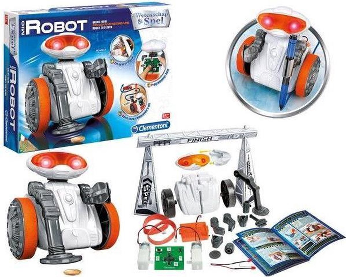 Clementoni - Wetenschap & Spel - Maak Je eigen Robot - STEM,  speelgoedrobot,... | bol.com