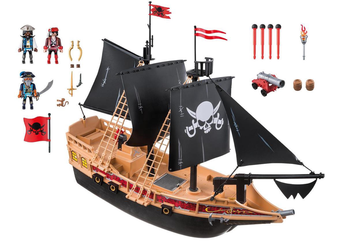 knal ontspannen eigenaar Playmobil Piratenschip - Aanvalsschip - 6678 | bol.com