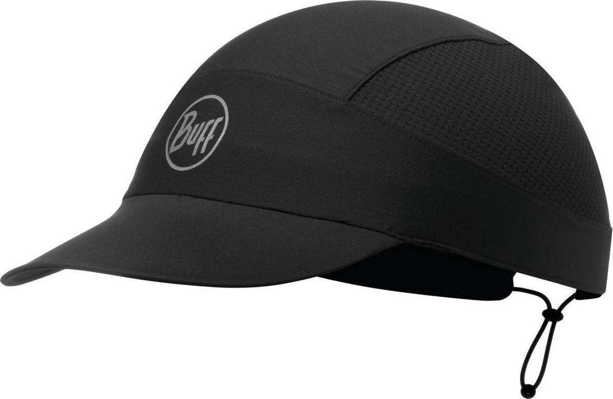 BUFF Pack Run Cap R-Solid Black - Pet - Zonbescherming - one size