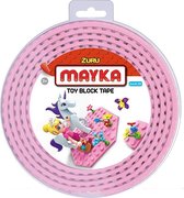 Zuru-Mayka W2LR Block Tape 4 Noppen 2m Licht Roze