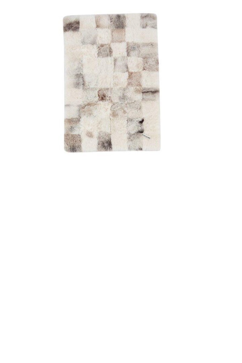 Dyreskinn IJslands schapenvacht vloerkleed - multicolor - 180 x 120 cm